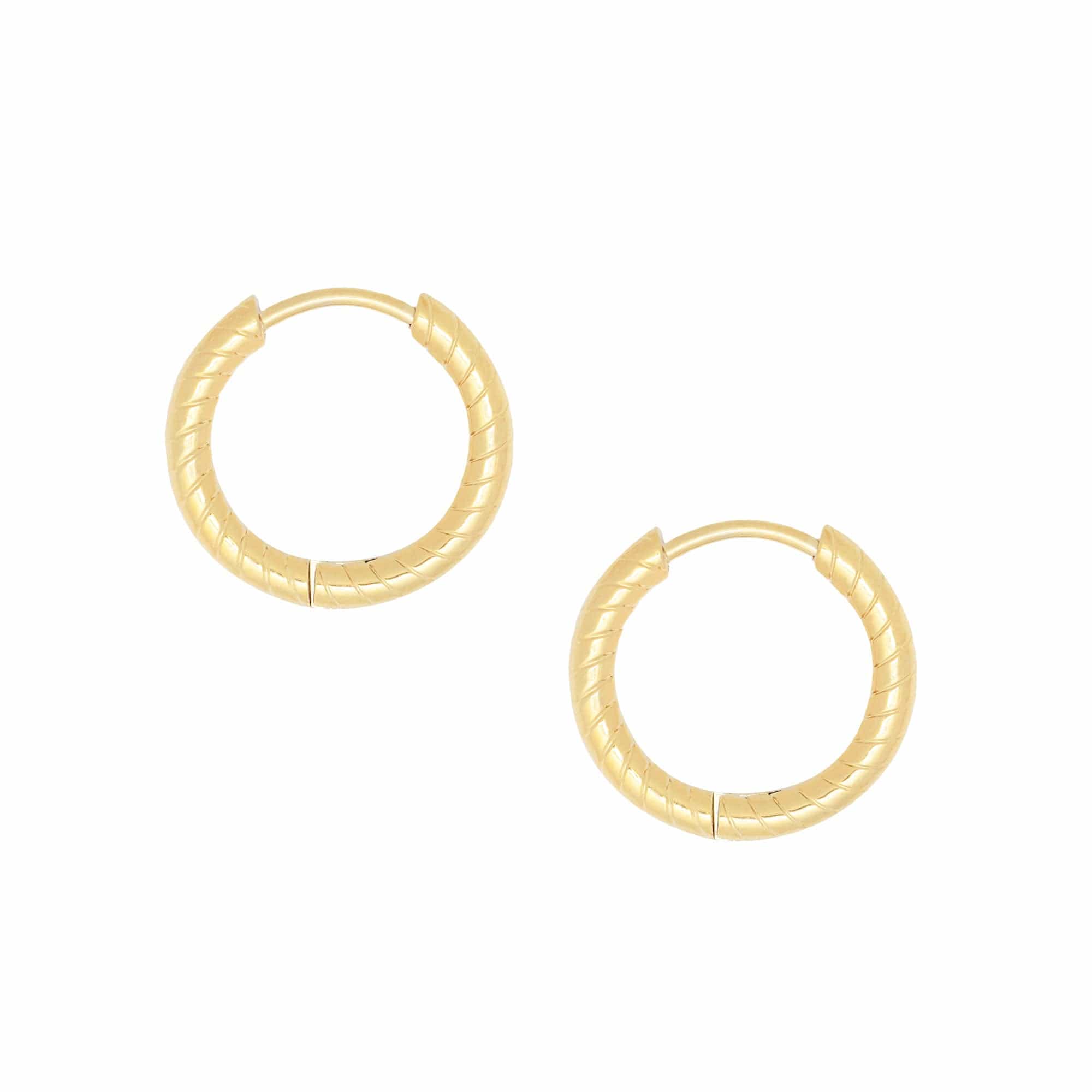 Bohomoon Stainless Steel Daze Hoop Earrings