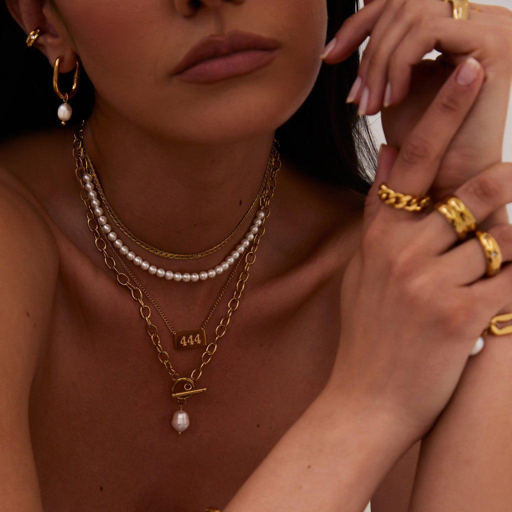 Bora Bora Pearl Hoop Earrings