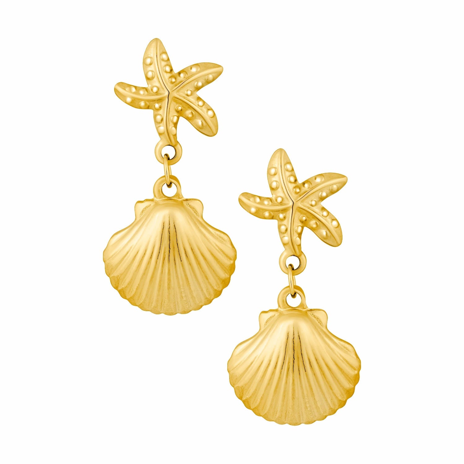 Bohomoon Stainless Steel Coralina Stud Earrings