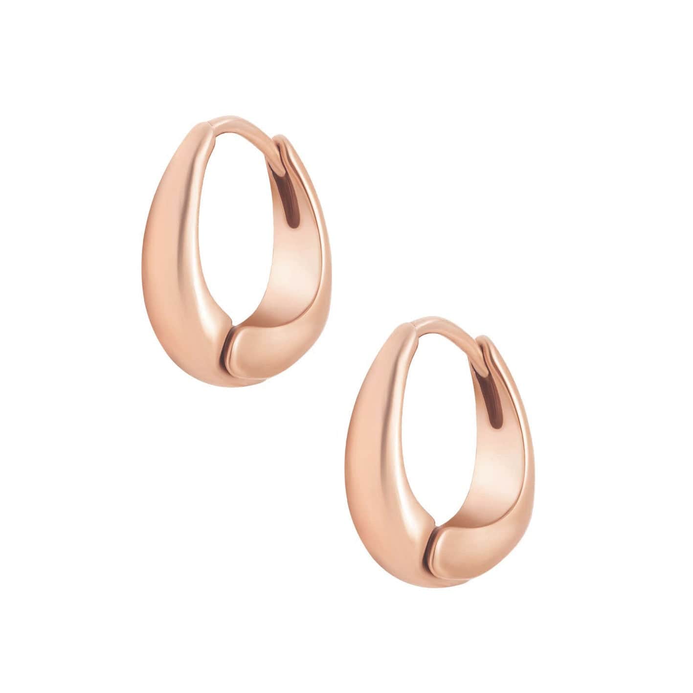 Bohomoon Stainless Steel Lynette Hoop Earrings
