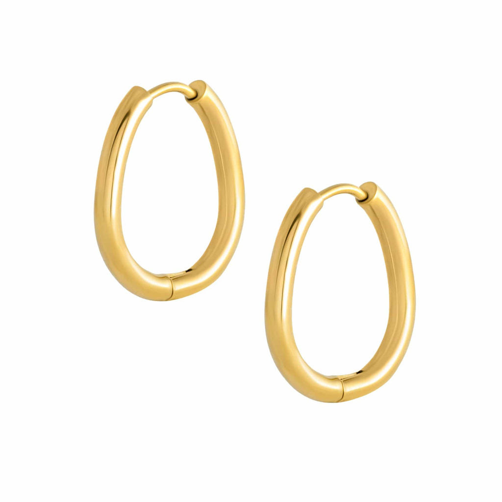 BOHOMOON Stainless Steel Orlando Hoop Earrings Gold