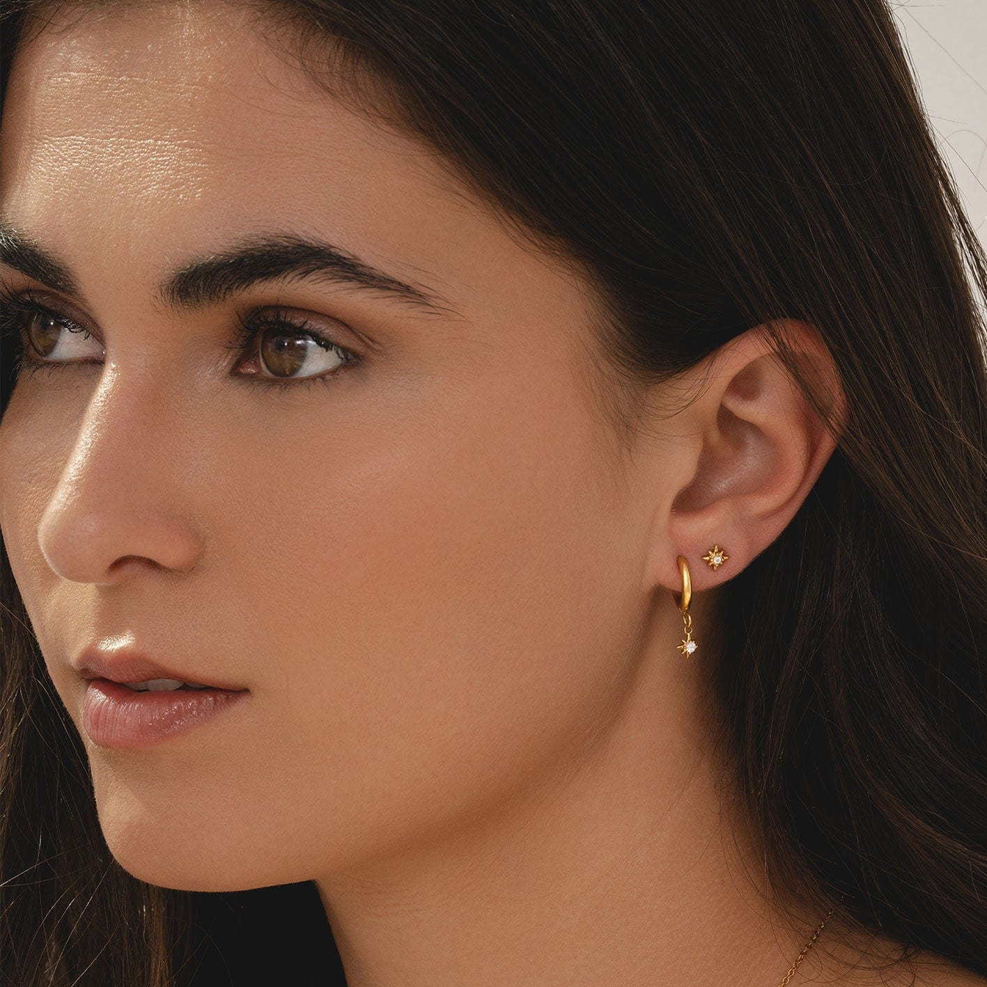 Radiance Hoop Earrings