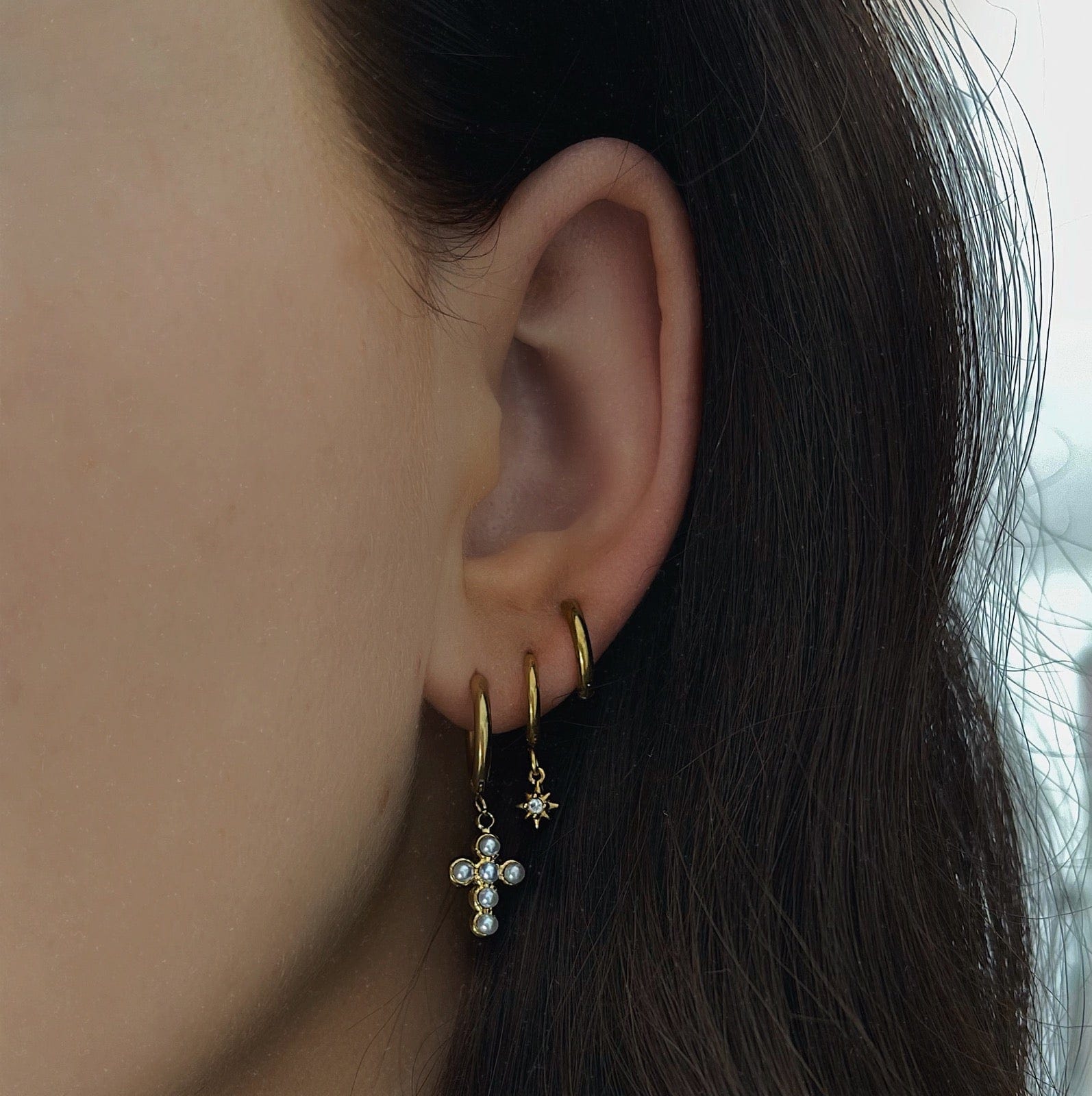 Radiance Hoop Earrings