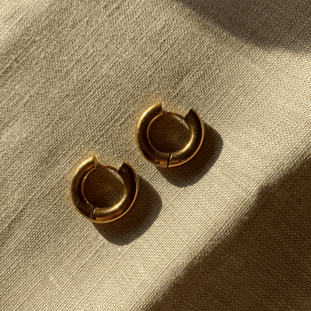 Tube Hoop Earrings