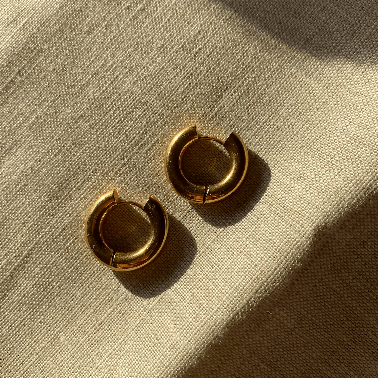 Tube Hoop Earrings