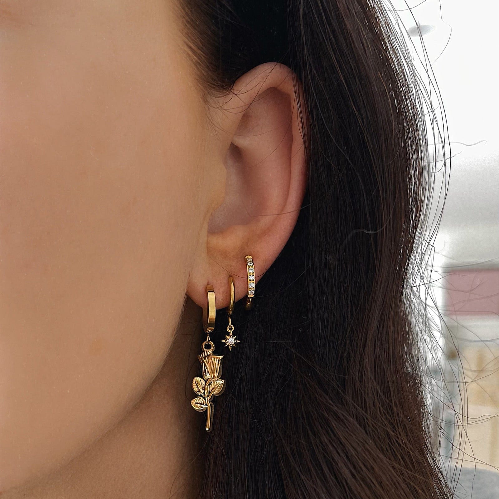 Nova Hoop Earrings