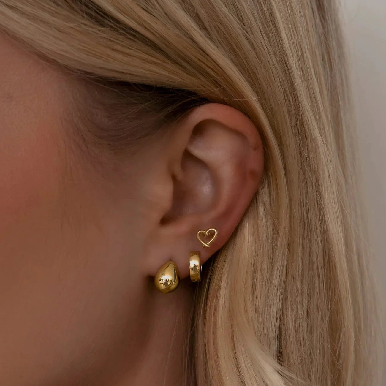 Cute Huggie Hoop Earrings